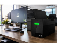Green Cell UPS (1000VA/700W, 2x IEC, 2x Schuko, AVR, LCD) - 546082 - zdjęcie 3